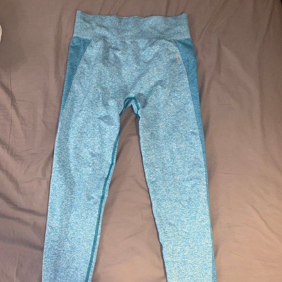 Gymshark Blue Leggings - Picture 1 of 4